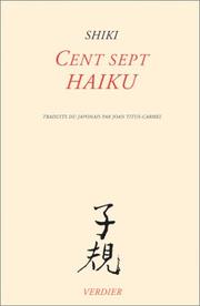Cover of: Cent sept haiku