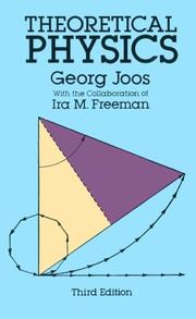 Lehrbuch der theoretischen Physik by Joos, Georg