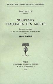Cover of: Nouveaux dialogues des morts