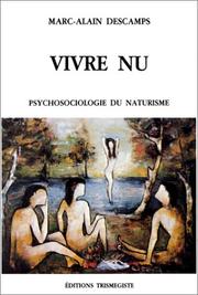 Cover of: Vivre nu