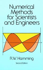 Cover of: Numerical methods for scientists and engineers by Richard Hamming