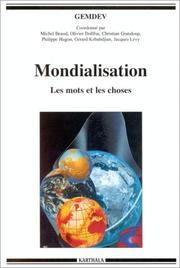 Cover of: Mondialisation  by Gemdev