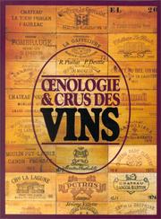 Cover of: Oenologie et crus des vins