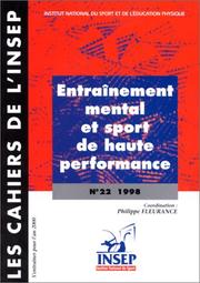 Cover of: Entraînement mental et sport de haute performance