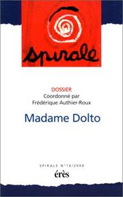 Cover of: Madame Dolto