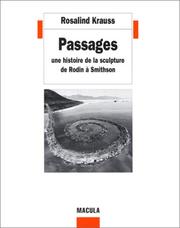 Cover of: Passages  by Rosalind Krauss