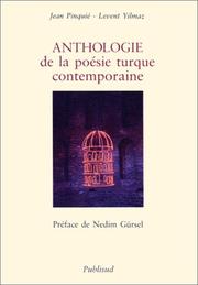 Cover of: Anthologie de la poésie turque contemporaine (édition bilingue)