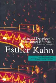 Esther Kahn by Arnaud Desplechin, Emmanuel Bourdieu