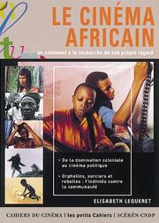 Cover of: Le Cinéma africain  by Elisabeth Lequeret