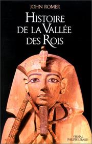 Cover of: Histoire de la Vallée des Rois by John Romer