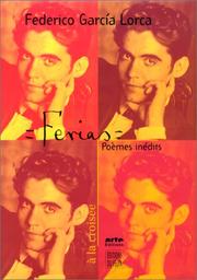 Cover of: Ferias : Poèmes inédits