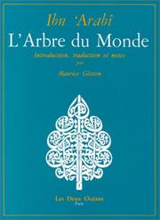 Cover of: L'Arbre du monde (Shajarat al-kawn)