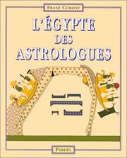 Cover of: L'Egypte des astrologues : 1848