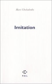 Cover of: Imitation by Marc Cholodenko