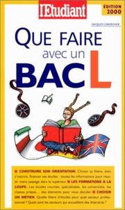 Que faire avec un BAC L ? by Jacques Lindecker