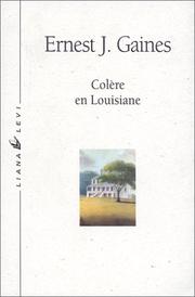 Cover of: Colère en Louisiane