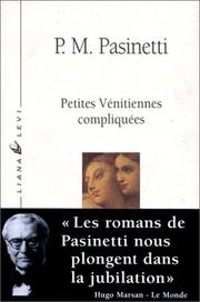 Cover of: Petites Vénitiennes compliquées