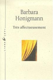 Cover of: Très affectueusement