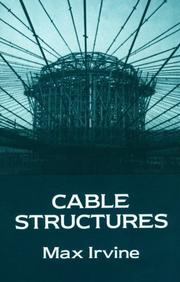 Cover of: Cable structures by H. Max Irvine
