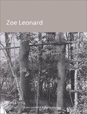 Cover of: Zoe Leonard