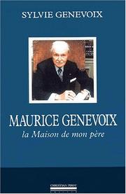 Cover of: Maurice Genevoix