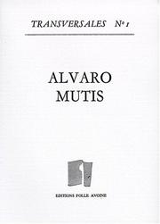 Cover of: Alvaro Mutis