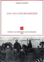Cover of: Jean Van Eyck enlumineur