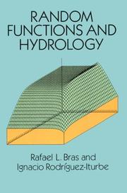 Cover of: Random functions and hydrology by Rafael L. Bras, Rafael L. Bras