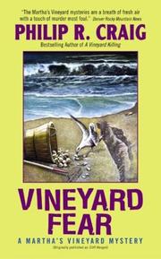Cover of: Vineyard Fear : A Martha's Vineyard Mystery