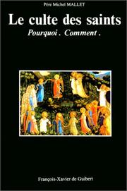Cover of: Le culte des saints