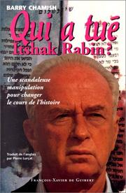 Cover of: Qui a tué Itshak Rabin?