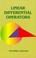 Cover of: Linear differential operators