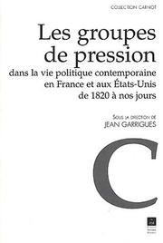 Cover of: Groupes de pression