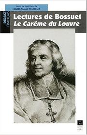 Lectures des sermons de bossuet by G. Peureux