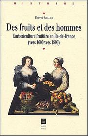 Cover of: Des fruits et des hommes by F. Quellier