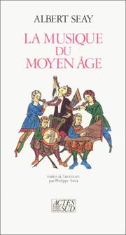 Cover of: La musique du Moyen Age