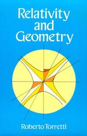 Cover of: Relativity and geometry by Roberto Torretti