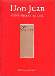 Cover of: Don Juan et by Roche Henri-Pierre, Roche Henri-Pierre