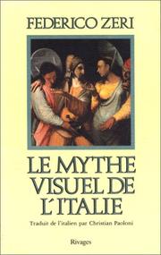 Cover of: Le mythe visuel de l'Italie by Federico Zeri