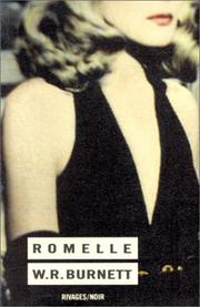 Cover of: Romelle by W. R. Burnett, Isabelle Reinharez