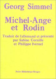 Cover of: Michel-Ange et Rodin
