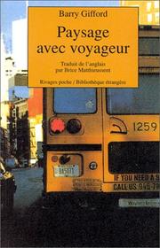 Cover of: Paysage avec voyageur