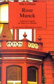 Cover of: Rose Munck by Ella Leffland
