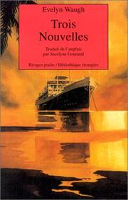 Cover of: Trois nouvelles