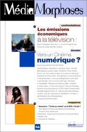 Cover of: Mediamorphoses, numéro 2 2001  by 