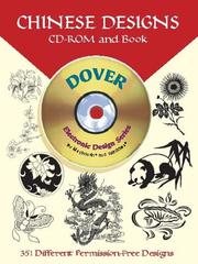 Cover of: Chinese Designs CD-ROM and Book (Black-And-White Electronic Design) by Dover Publications, Inc.