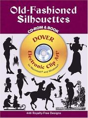 Cover of: Old-Fashioned Silhouettes CD-ROM and Book by Dover Publications, Inc.
