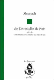 Cover of: Almanach des demoiselles de Paris