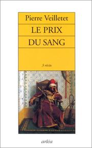 Cover of: Le Prix du sang