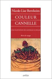 Couleur cannelle by Nicole-Lise Bernheim